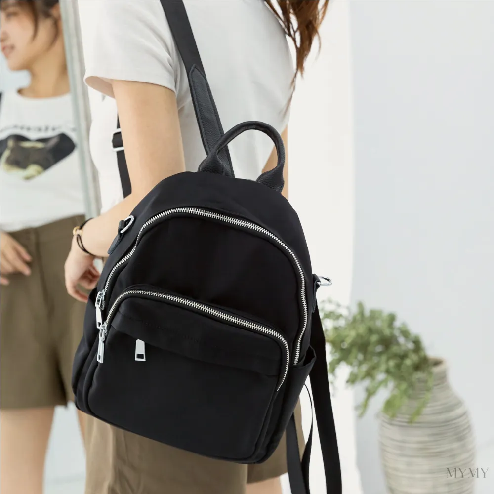 【MYMY】休閒時尚尼龍小後背包(厚磅材質/防潑水/輕量化/耐髒好清潔/可調式背帶) 歷史價格詳細信息