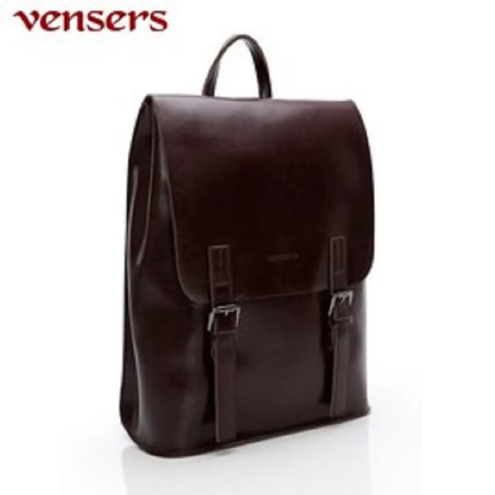 【vensers】小牛皮潮流個性包~兩用包 雙肩背包 日常外出包 上班通勤 (NL1080102咖啡) 歷史價格詳細信息