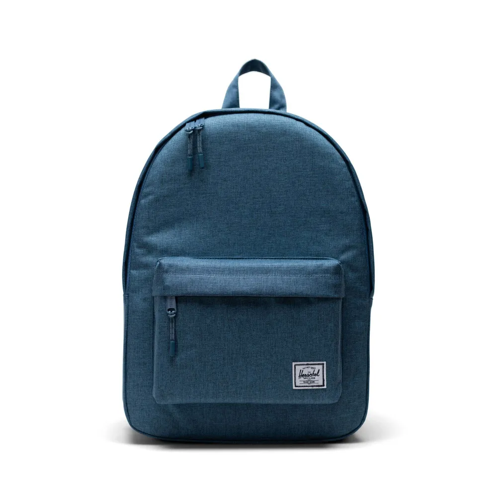 【Herschel】Classic 後背包 拉鍊 大容量 經典簡約 24L - 丹麥藍 歷史價格詳細信息