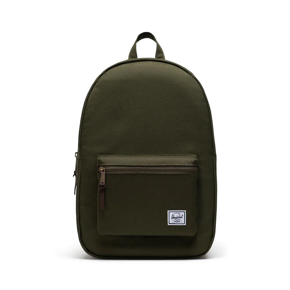 【Herschel】Settlement後背包 15吋筆電 拉鍊 收納 大容量 23L - 海軍藍格紋 歷史價格詳細信息