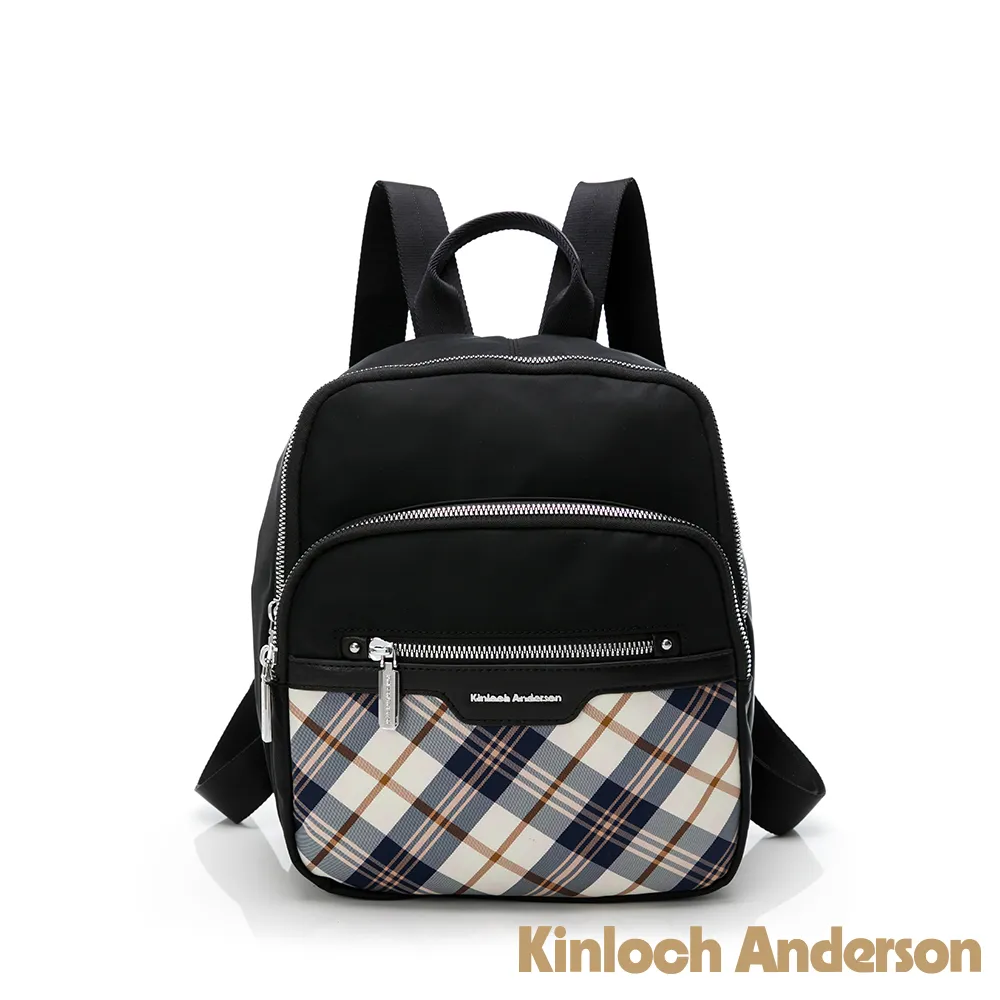 【金安德森】UNIQUE經典格紋 多功能隔層後背包-卡其色 歷史價格詳細信息