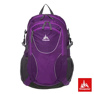 【ONE POLAR】勁量深渠導流後背包附雨罩 25L-紫 PLA1598PL 歷史價格詳細信息