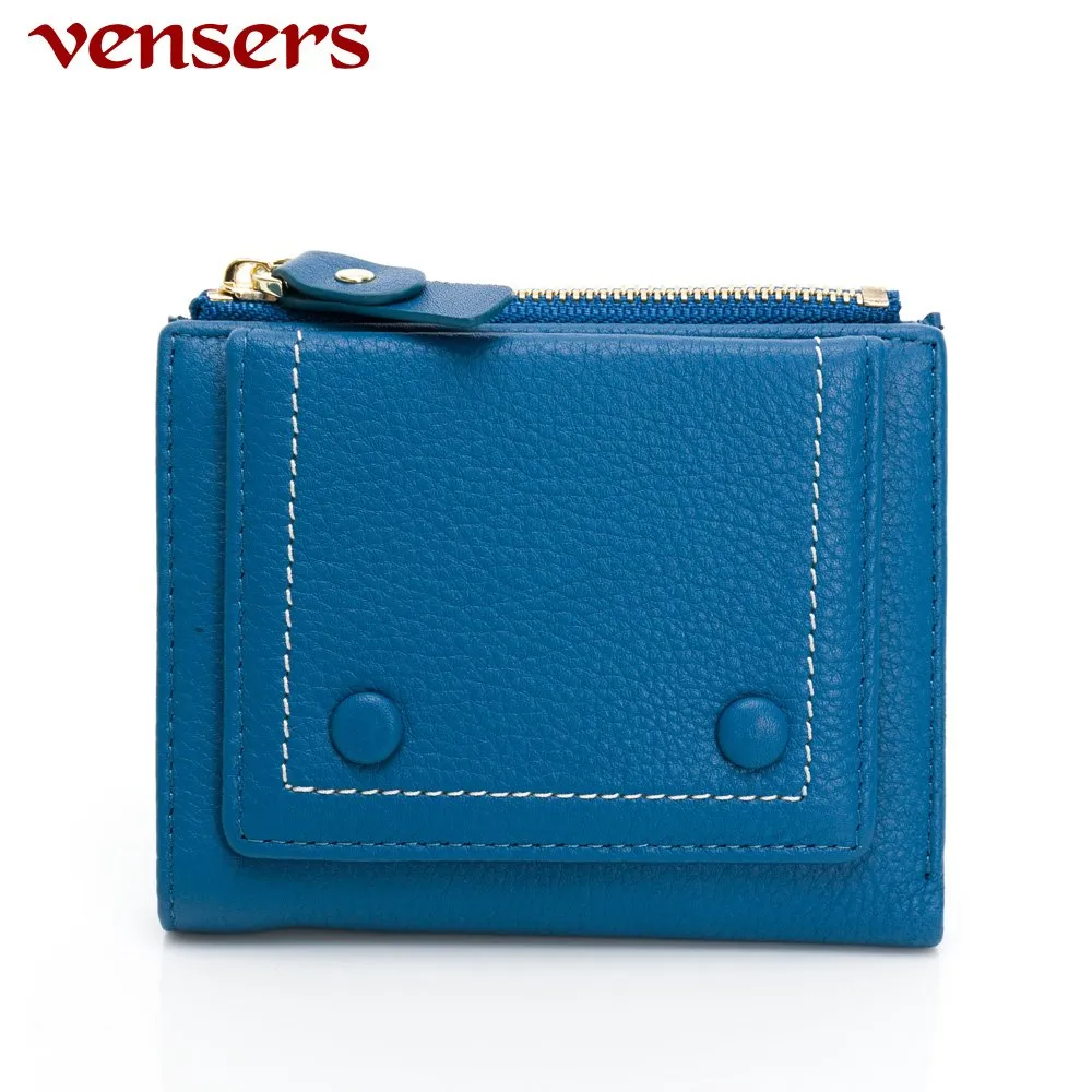 【vensers】小牛皮潮流個性皮夾~(TC602004黑色短夾) 歷史價格詳細信息