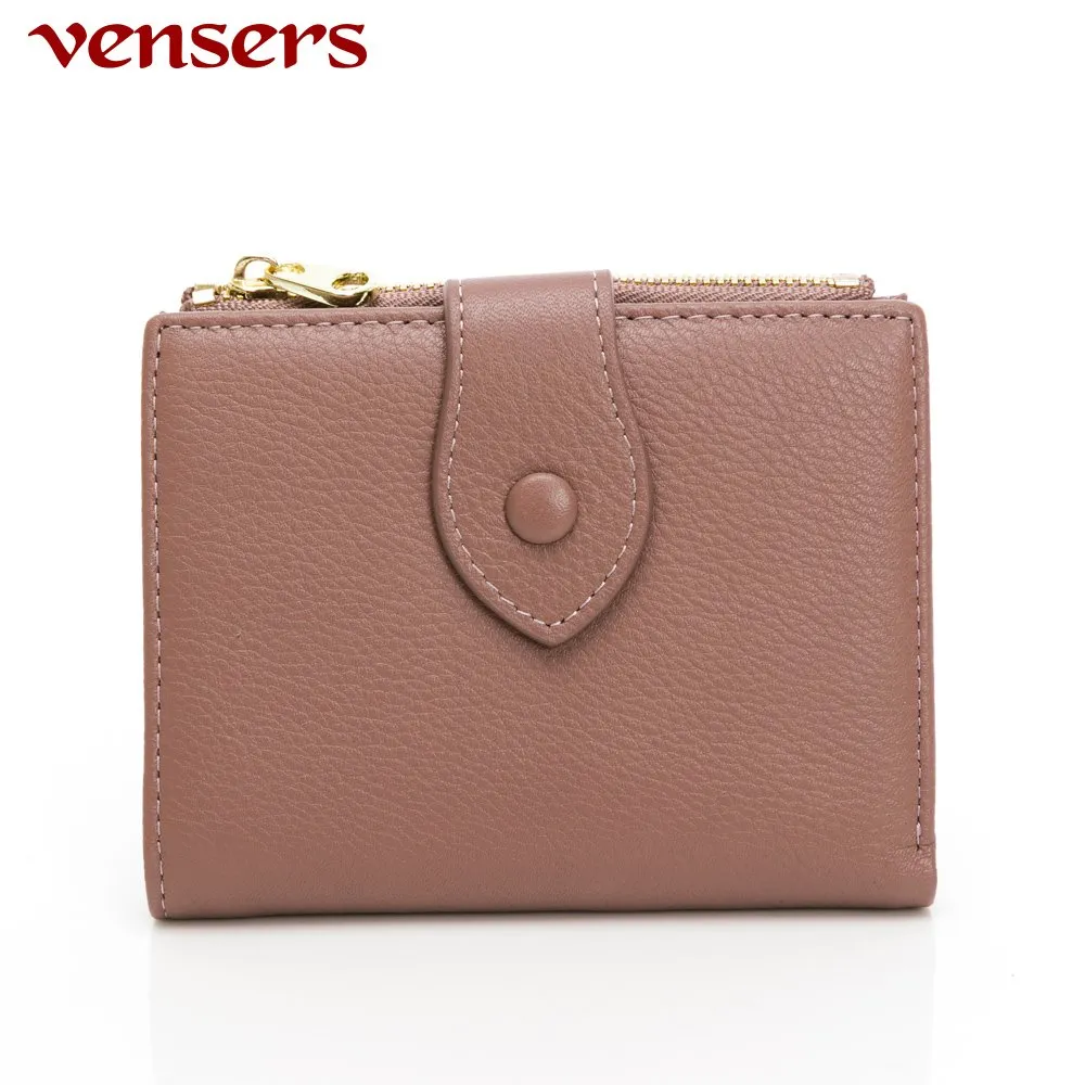 【vensers】小牛皮潮流個性皮夾~(TC606001黑色短夾) 歷史價格詳細信息