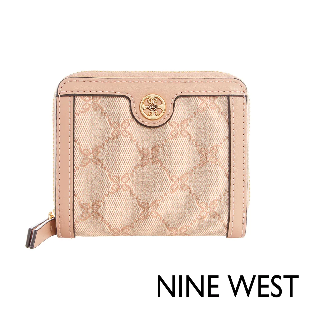 NINE WEST KYELLE 經典方型短夾-LOGO棕(127237) 歷史價格詳細信息