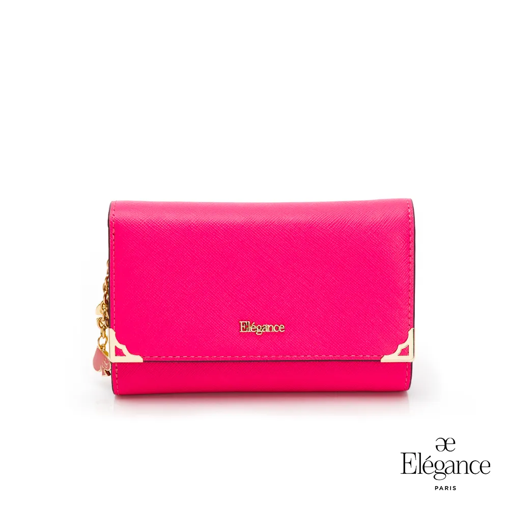 【Elegance】LIVELY 荔枝紋對折短夾-黑色 歷史價格詳細信息