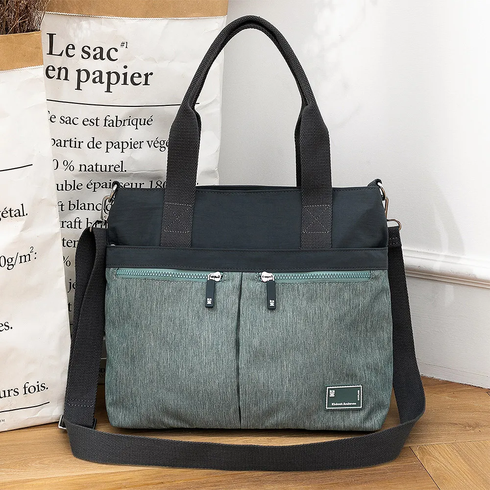 【Kinloch Anderson】Macchiato 拉鍊前袋手提斜側包-綠色 歷史價格詳細信息