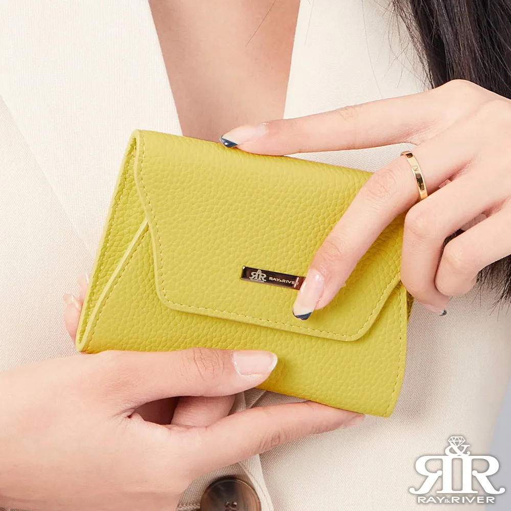 2R 萊娜輕軟鱷紋牛皮 Renner 翻摺中夾 芥末黃 歷史價格詳細信息