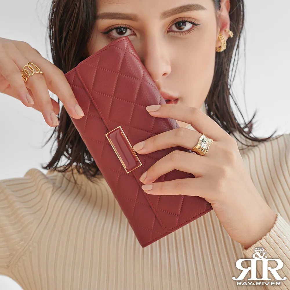 2R 荔枝牛皮Yumi機能收納釦飾長夾 靄霧灰 歷史價格詳細信息