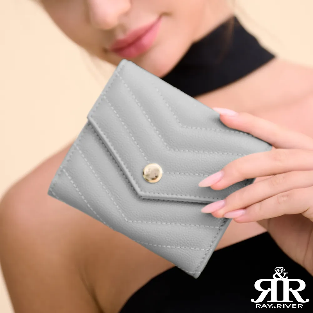 2R 魚子醬牛皮Trendy經典菱格三折短夾 星夜黑 歷史價格詳細信息