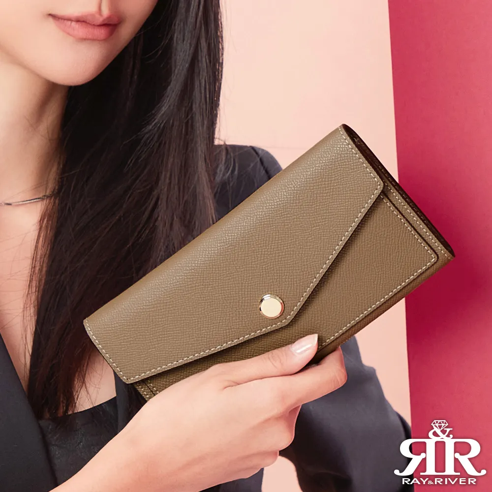 2R 輕軟牛皮Sandra信封設計短夾 原味棕 歷史價格詳細信息