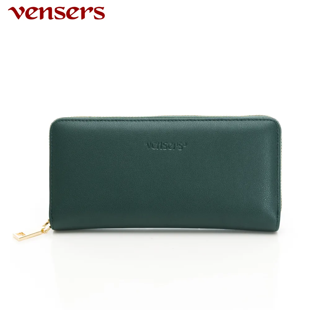 【vensers】小牛皮潮流個性皮夾~(TA887516咖啡長夾) 歷史價格詳細信息