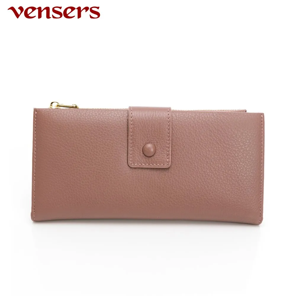 【vensers】 小牛皮潮流個性皮夾~ (TC601601黑色長夾) 歷史價格詳細信息