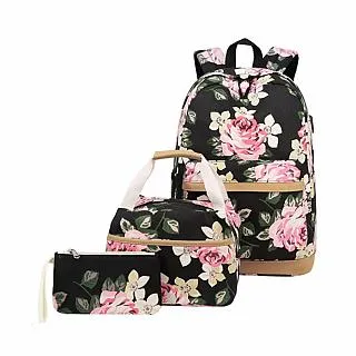 三件套背包男usb商務雙肩包出差休閒通勤電腦包筆記本 歷史價格詳細信息