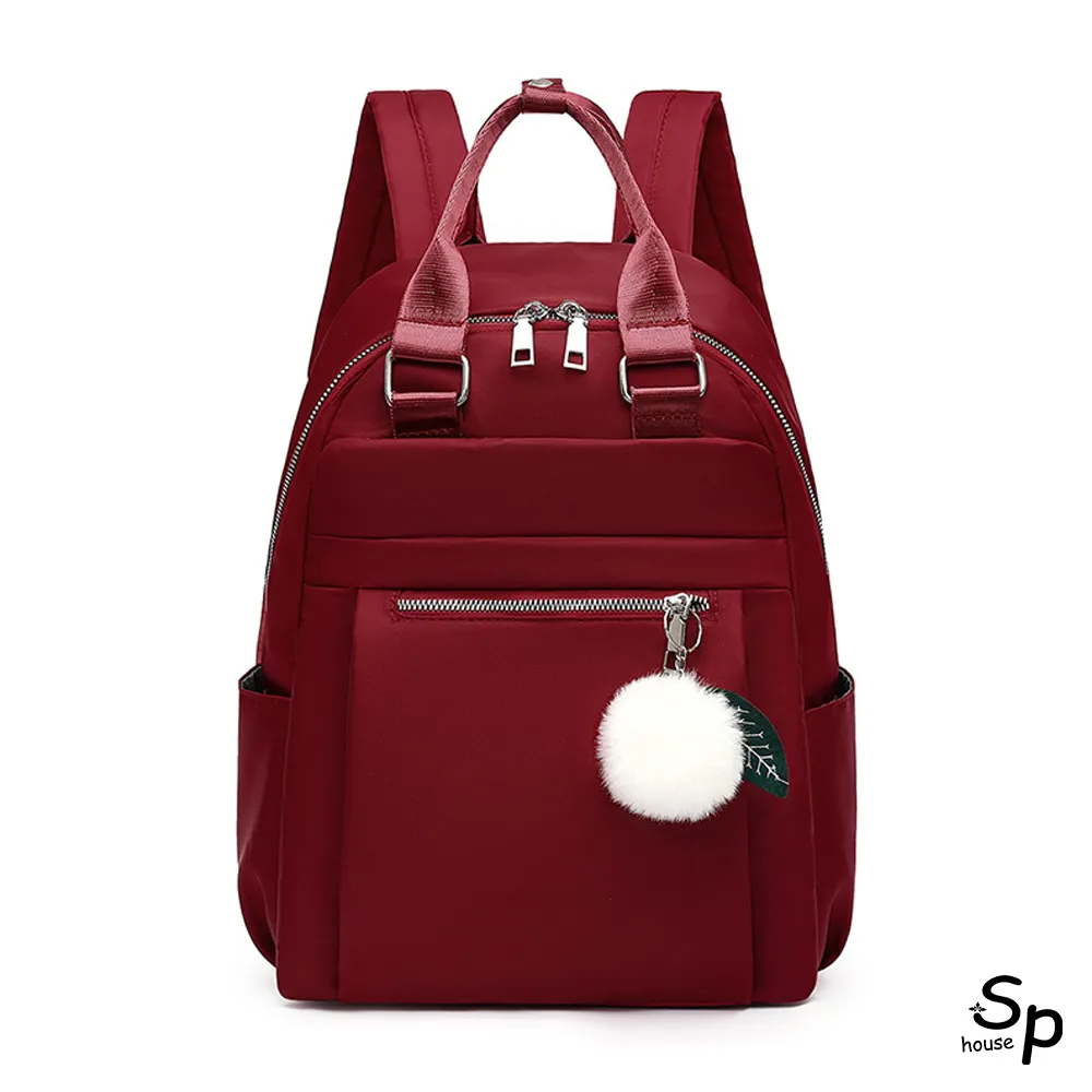 【Sp house】純真糖果簡約真牛皮三層拉鍊鑰匙零錢包 歷史價格詳細信息