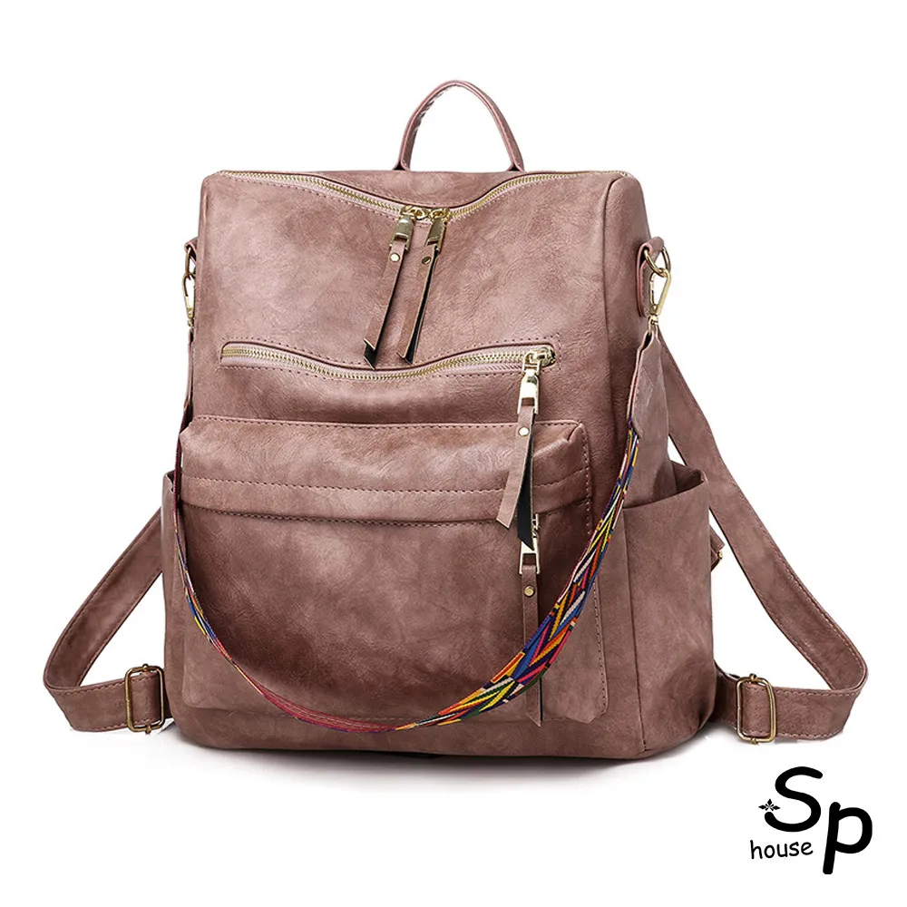 【Sp house】復古格調全真牛皮雙拉鍊男短皮夾 歷史價格詳細信息