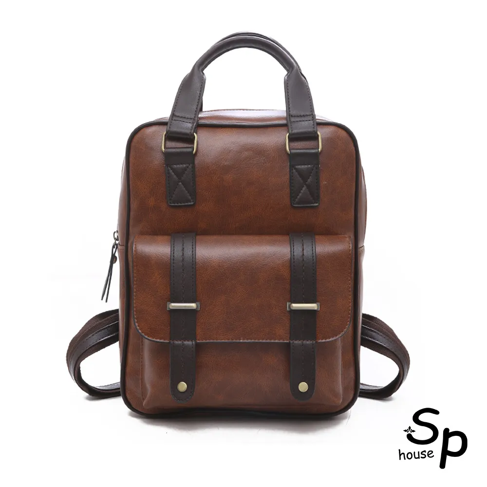 【Sp house】復古格調全真牛皮雙拉鍊男短皮夾 歷史價格詳細信息