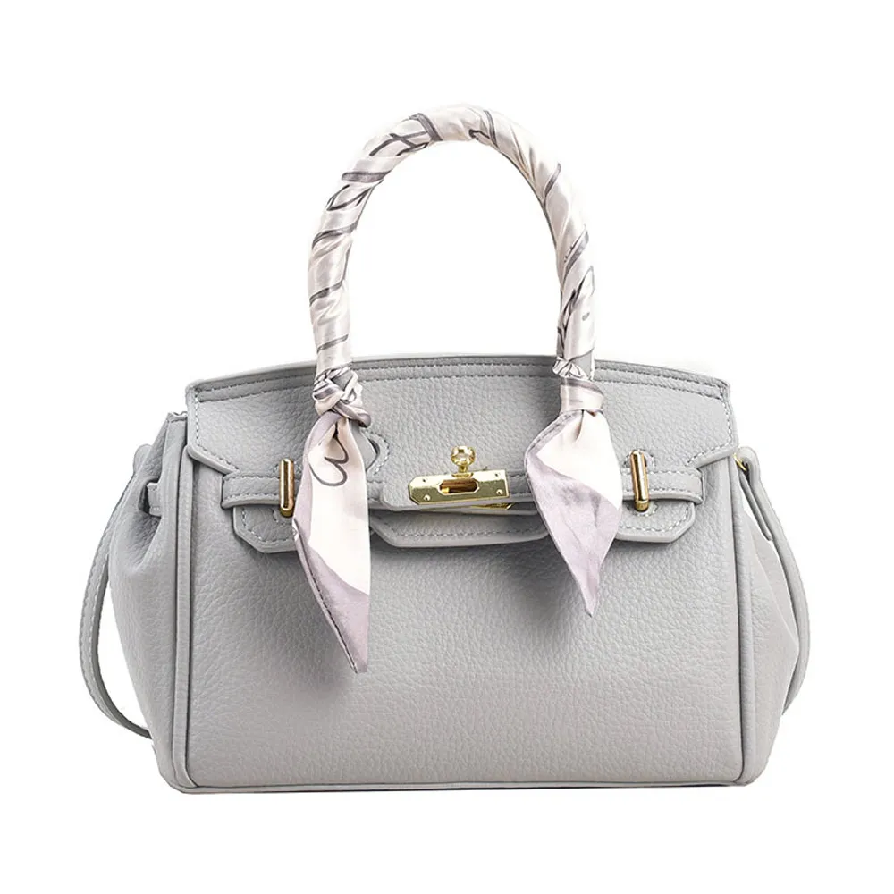 【Sp house】時尚絲巾絨線V型手提側肩兩用水桶包 歷史價格詳細信息