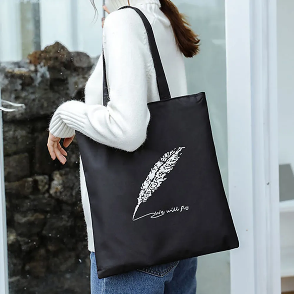 文青簡約帆布手提袋 (多款可選/拉鍊開口) 帆布袋 購物袋 肩背包 收納袋 歷史價格詳細信息