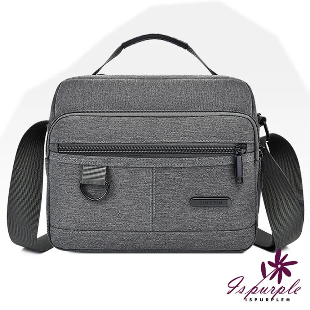【iSPurple】中性帆布＊休閒男性斜垮單肩包/顏色可選 歷史價格詳細信息