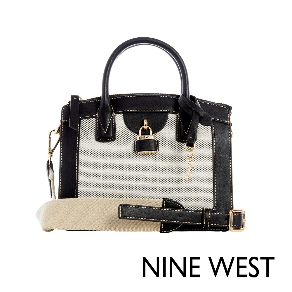 NINE WEST SHIRIN 經典拼接馬鞍包-黑色(130821) 歷史價格詳細信息