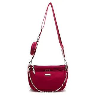 PLAYBOY - 斜背包三件組 尼龍系列 - 卡其色 歷史價格詳細信息