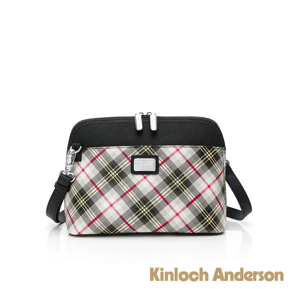 【金安德森】 NANCY經典格紋提花 2way托特包-黑色 歷史價格詳細信息