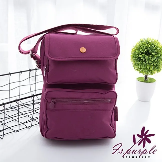 【iSPurple】中性帆布＊休閒男性斜垮單肩包/顏色可選 歷史價格詳細信息