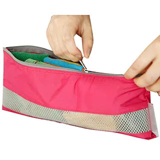 E.City_ 旅行防潑水多卡位防盜貼身證件包 歷史價格詳細信息