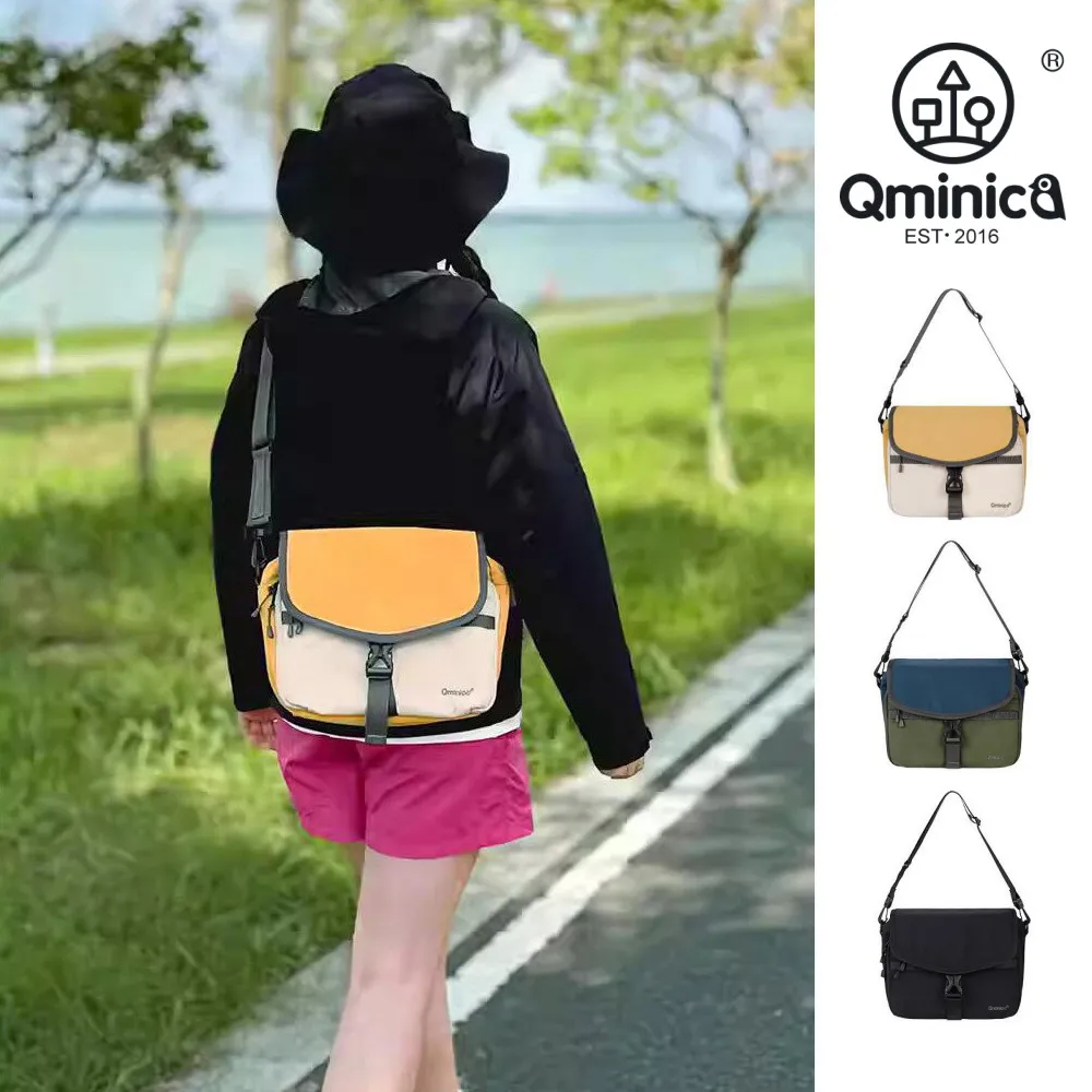 【WHOSE BAG】Qminica防潑水迷你郵差包男女側背包 NO.QM015 歷史價格詳細信息