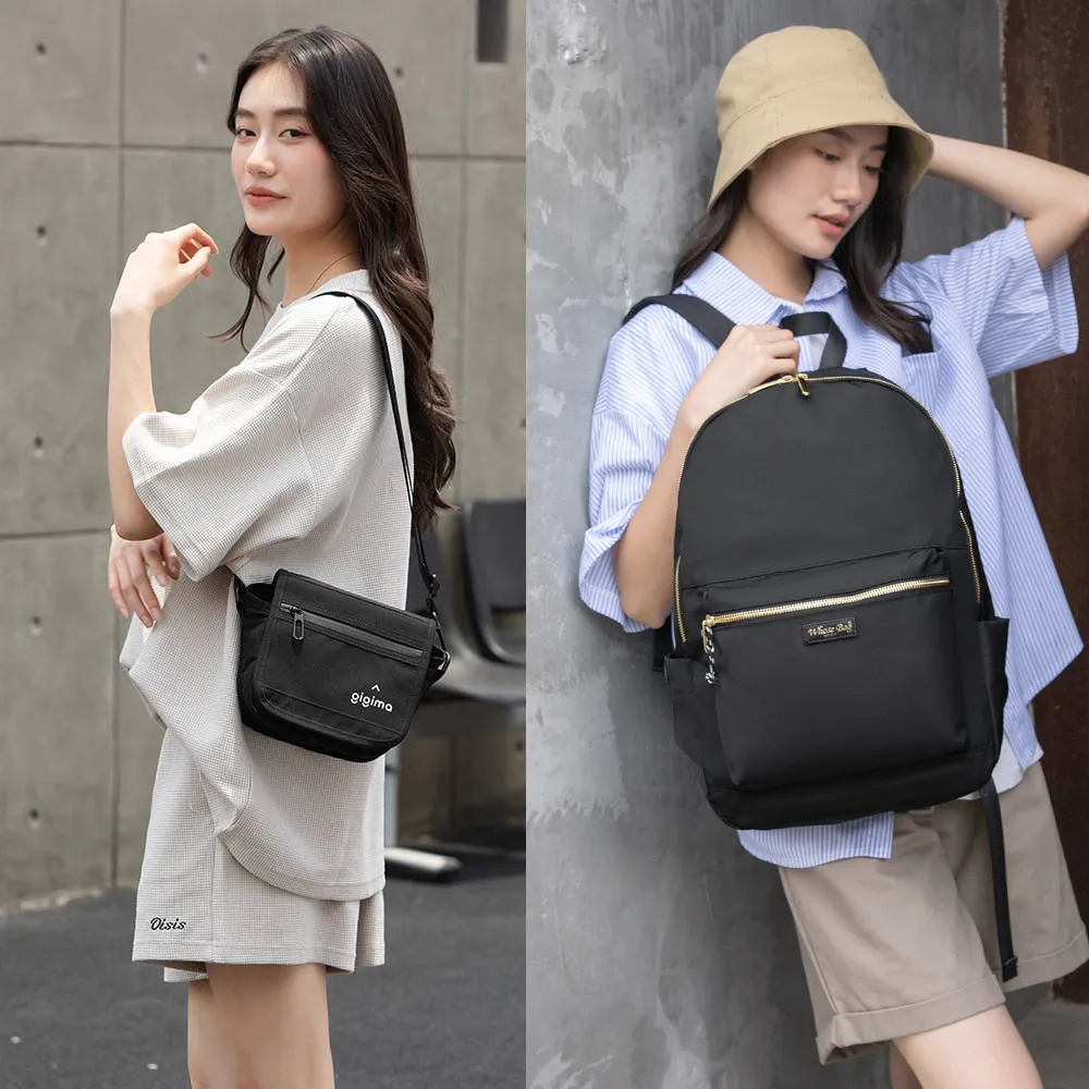 【WHOSE BAG】正韓牛津布拼接色郵差包 側背包 斜背包 男 女包 歷史價格詳細信息