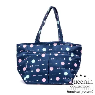 DF Queenin日韓 -韓版街頭小資女多隔層手提側背水餃包 - 多色可選 歷史價格詳細信息