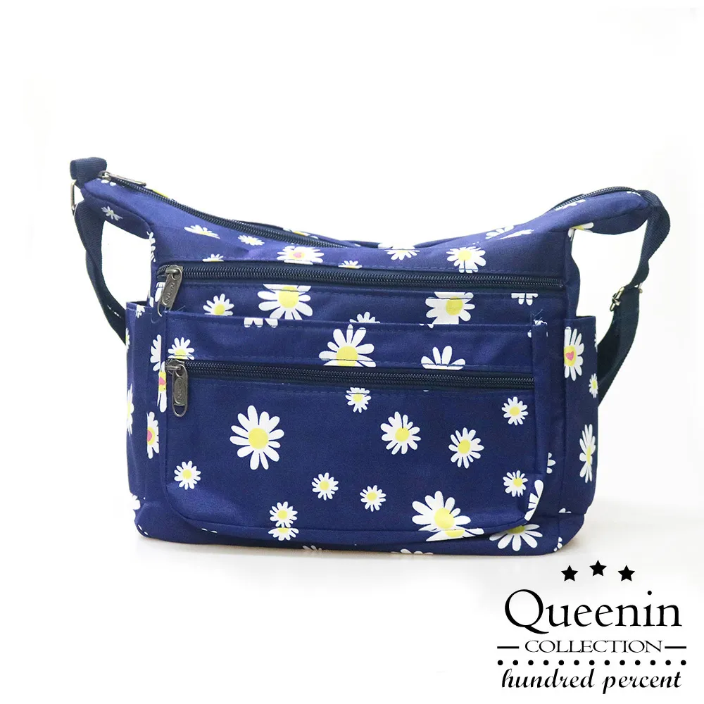 DF Queenin日韓 -韓版街頭小資女多隔層手提側背水餃包 - 多色可選 歷史價格詳細信息