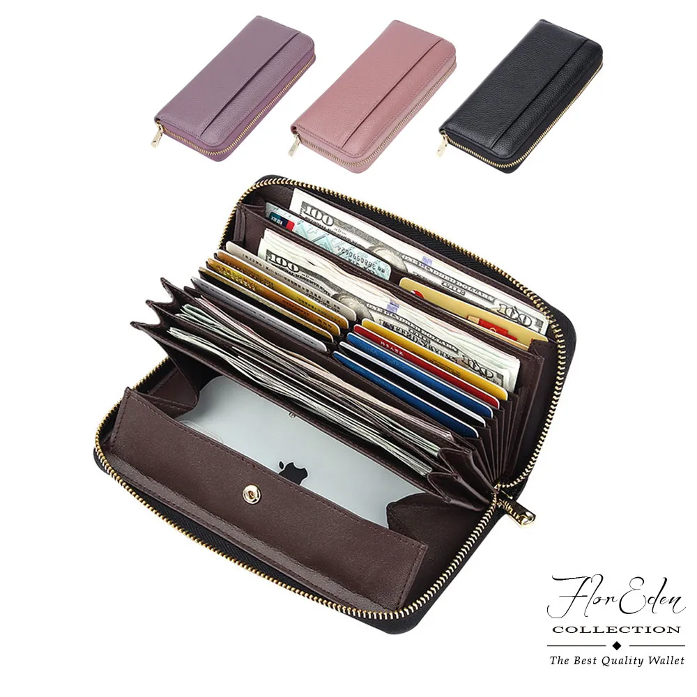 DF 真皮手拿包 拉鍊長夾 皮夾 好攜帶 大容量 風琴設計 極簡風 女夾 歷史價格詳細信息