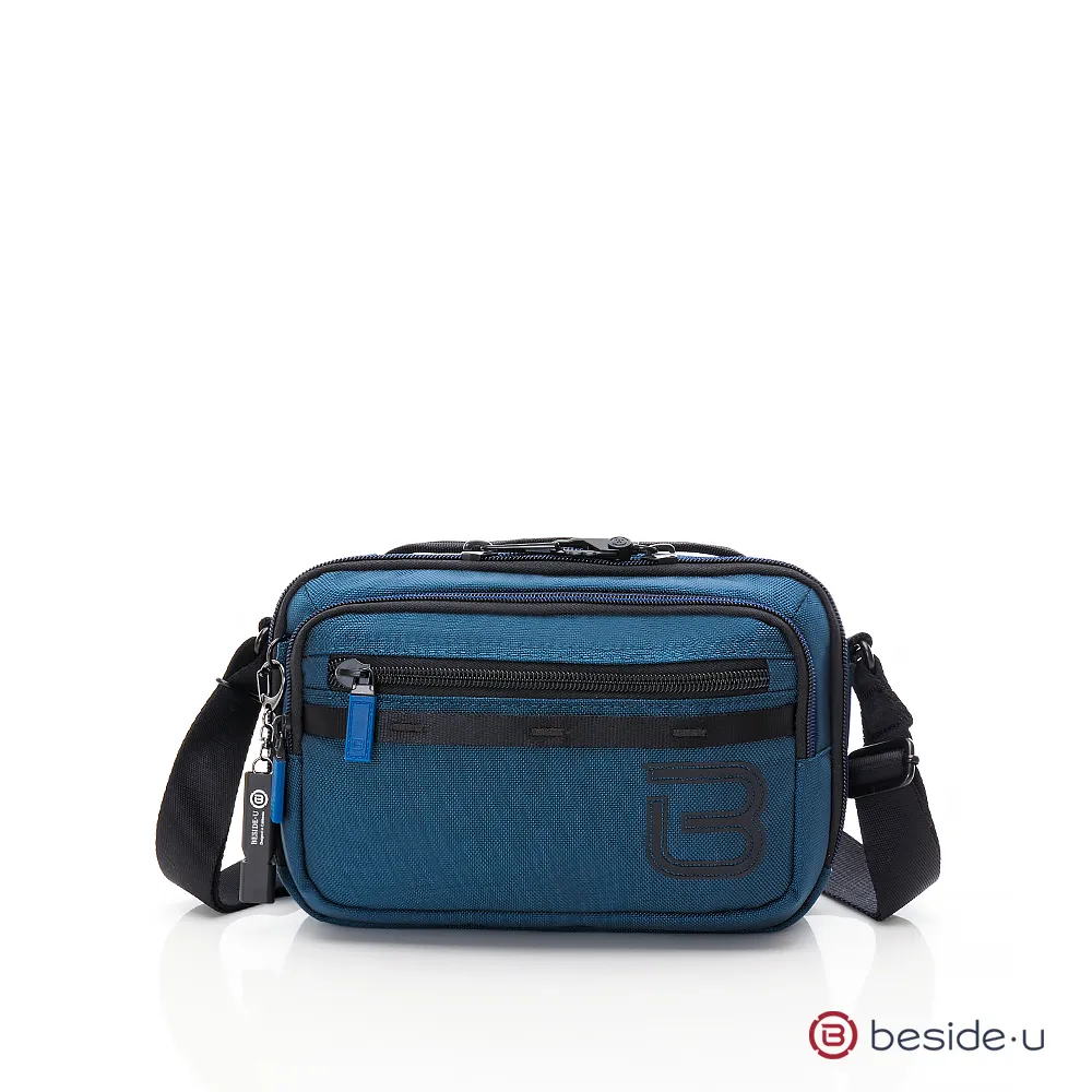 beside u 機能潮流直式側背包 防盜斜背包 輕量小方包 BAPC系列 藍色 歷史價格詳細信息