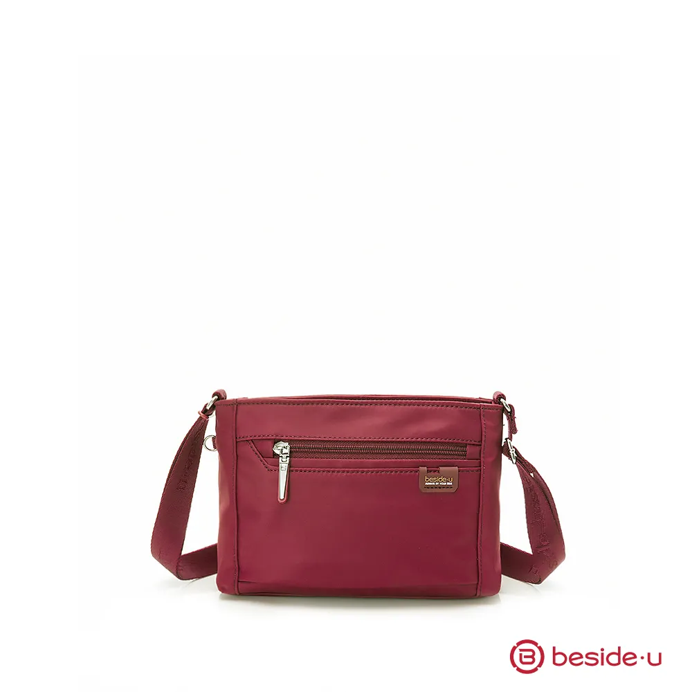 beside u 斜背包 輕量薄款方包斜肩包 防盜隨身包 防割 RFID隔層 高強度防潑水BNU系列 歷史價格詳細信息