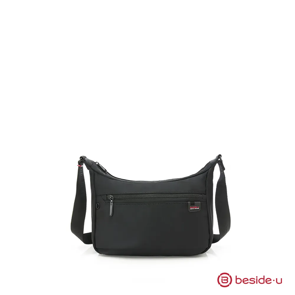 beside u 斜背包 防割包 休閒多格層側背包 簡約素面 橫式小包 黑 藍 灰 桃紅 BNU系列 歷史價格詳細信息