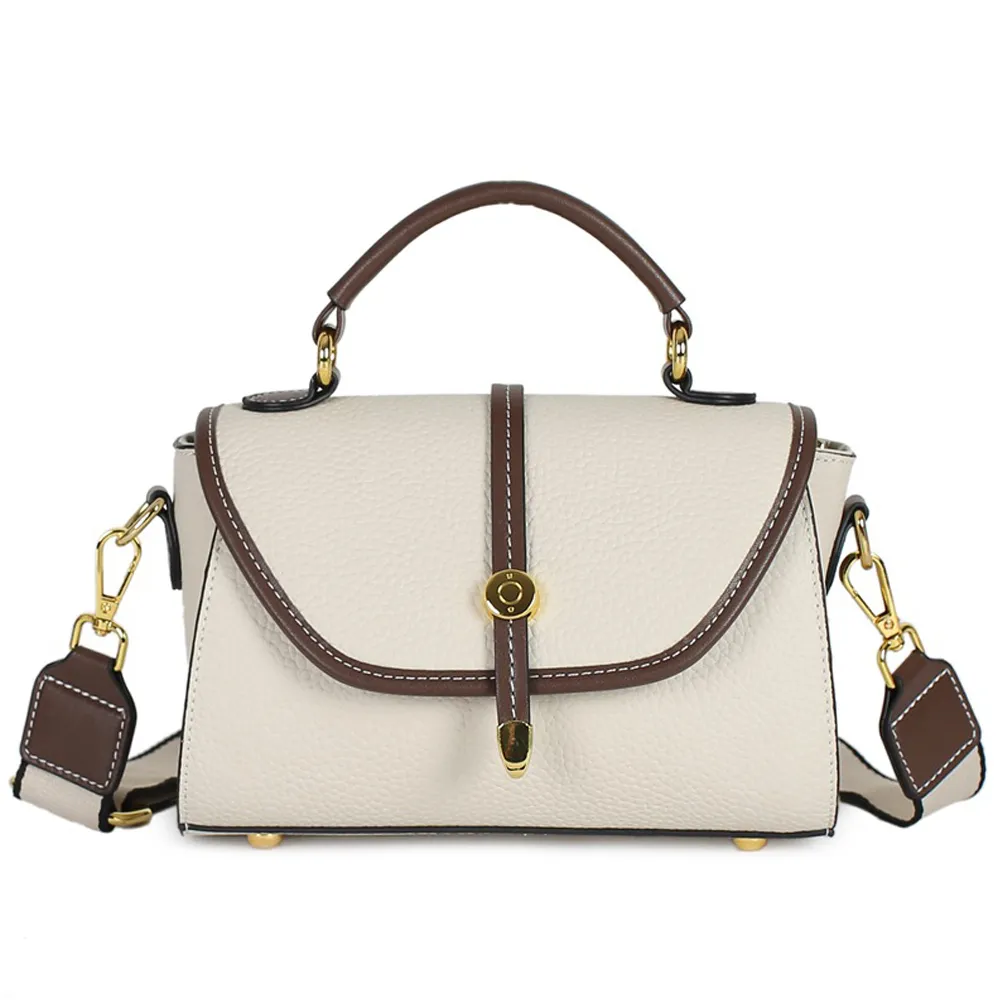 【伊卡柔Ikary】新款時尚百搭真皮女士托特包(6066酒紅) 歷史價格詳細信息