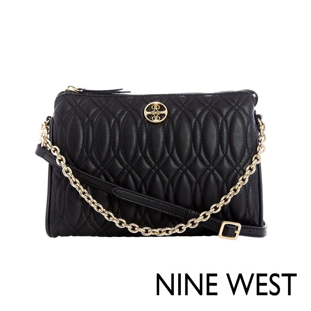 NINE WEST ANGELINA 衍縫肩背包-黑色(127113) 價格比較,價格查詢,歷史價格詳細信息