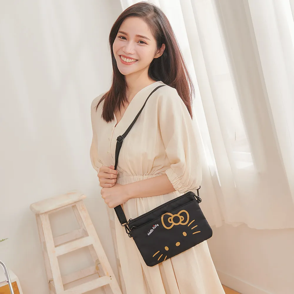 【Hello Kitty】經典凱蒂-兩用手提包 KT03A03NY 歷史價格詳細信息