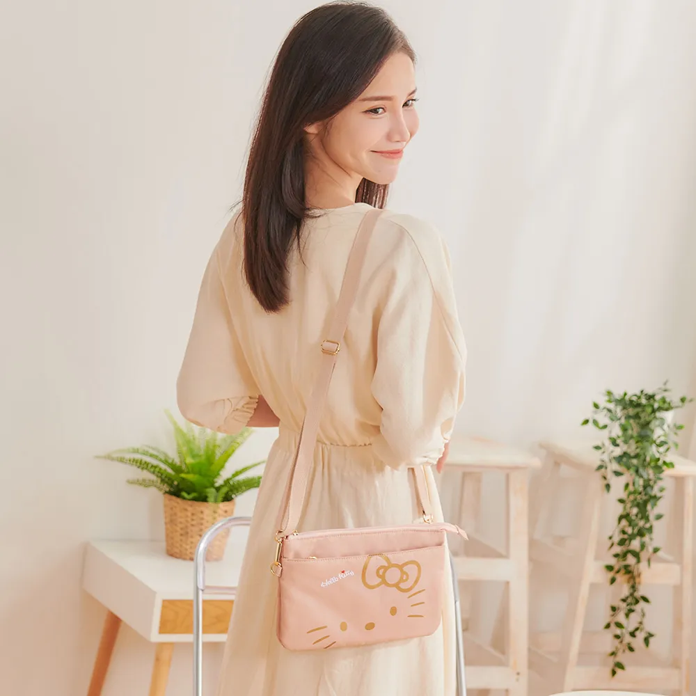 【Hello Kitty】經典凱蒂-兩用手提包 KT03A03NY 歷史價格詳細信息