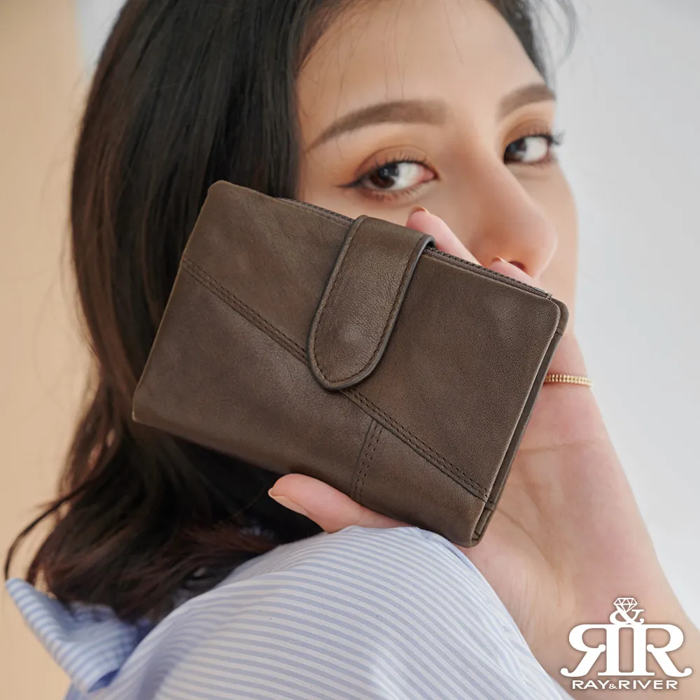 2R 艾樂紋牛皮 Elephat 斜背輕巧長夾 灰卡其 歷史價格詳細信息