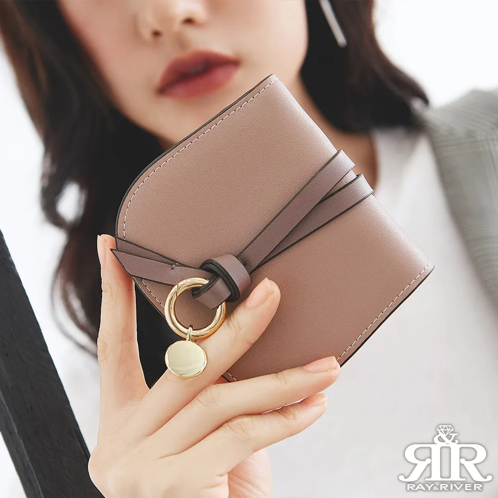 2R 輕軟牛皮Funk拉鍊飾帶短夾 天空藍 歷史價格詳細信息