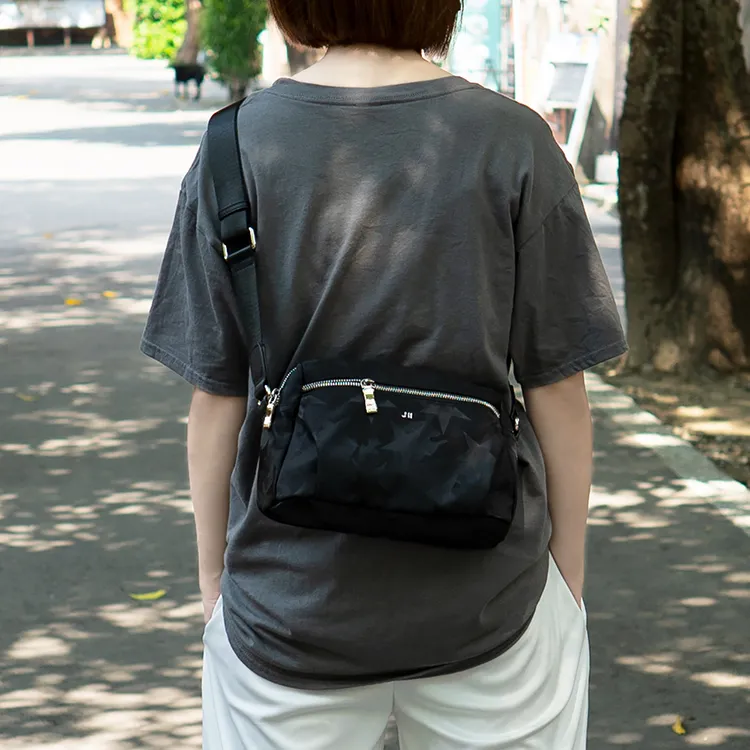 J II斜背包 亞斯多隔層尼龍斜背包-8112-11-多色任選 歷史價格詳細信息