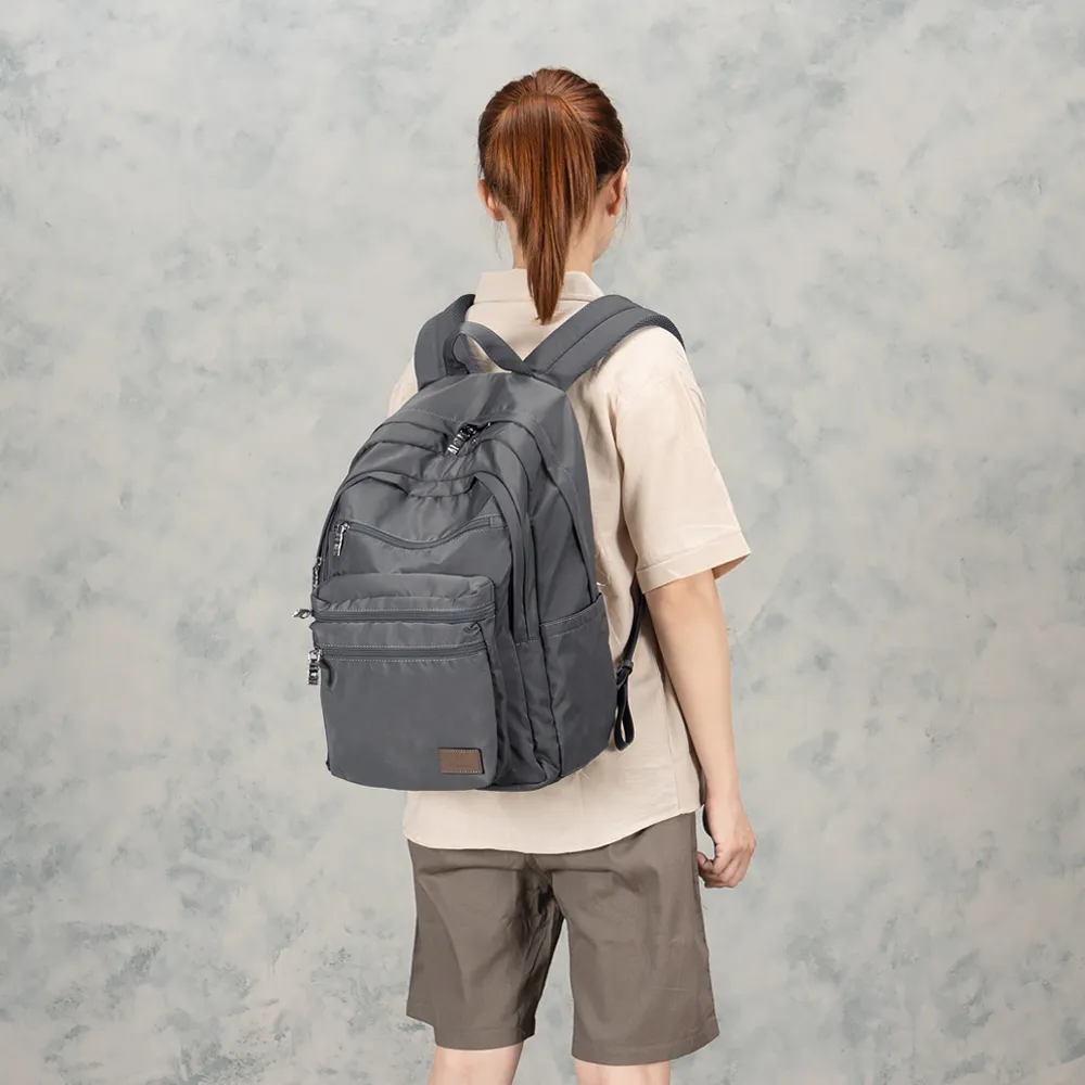 J II 後背包-風旅雙拉鍊防潑水後背包-6003-7-酒紅色 歷史價格詳細信息