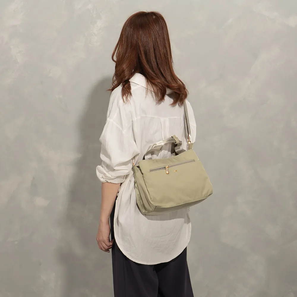 J II 手提包 茉莫多隔層防潑水手提斜背包-煙燻灰-7008-31 歷史價格詳細信息