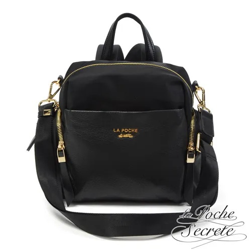 黑色時尚真皮後背包,底寬32.5*15.5cm,高度34cm,全新未用標籤未剪降價大出清 歷史價格詳細信息