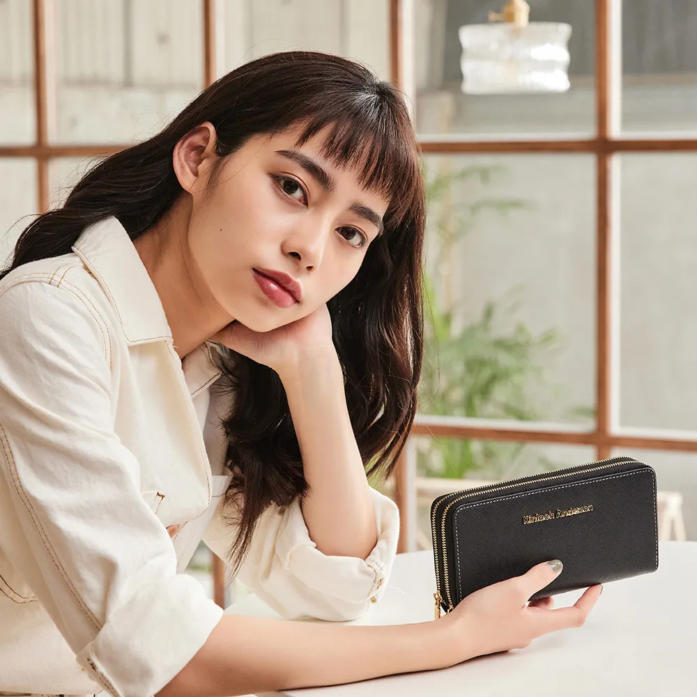 【金安德森】KATE 雙扣掀蓋手提包(星空黑) 歷史價格詳細信息