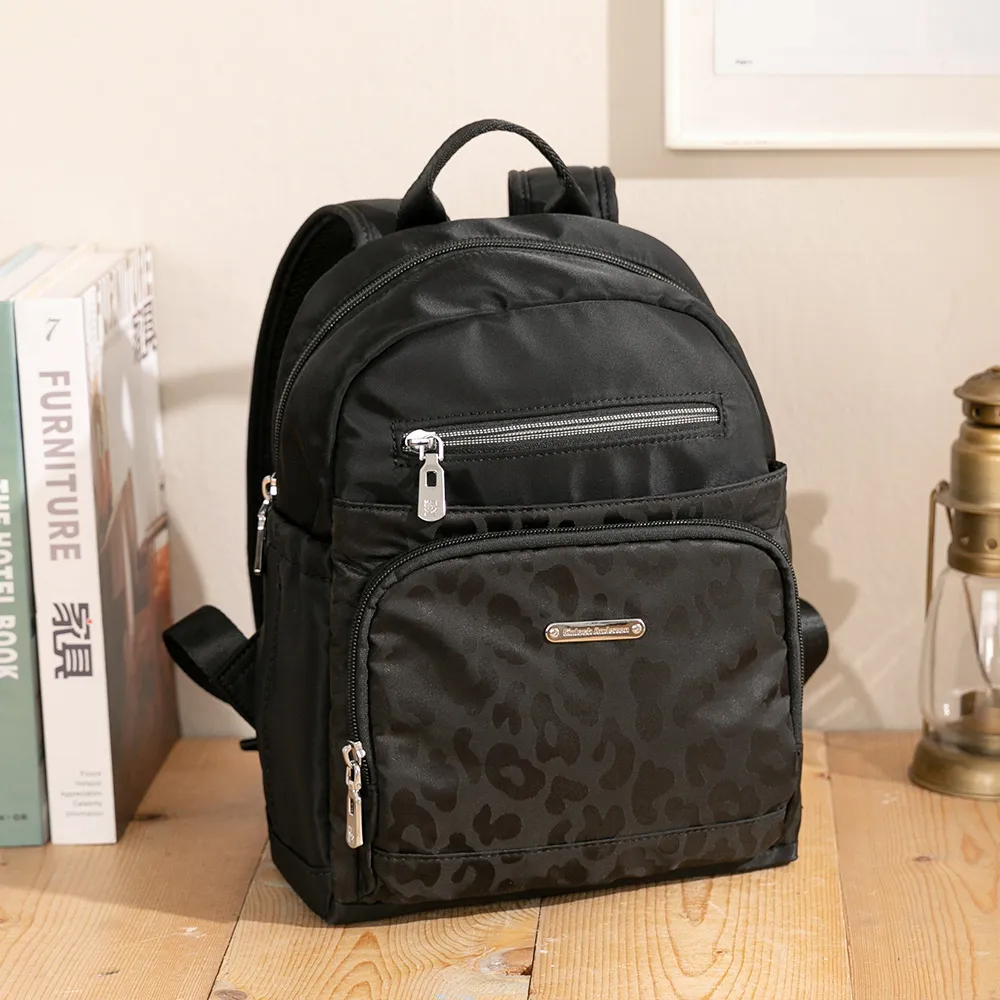 漫步後背包-黑色  AMINAH~【am-0289】 歷史價格詳細信息