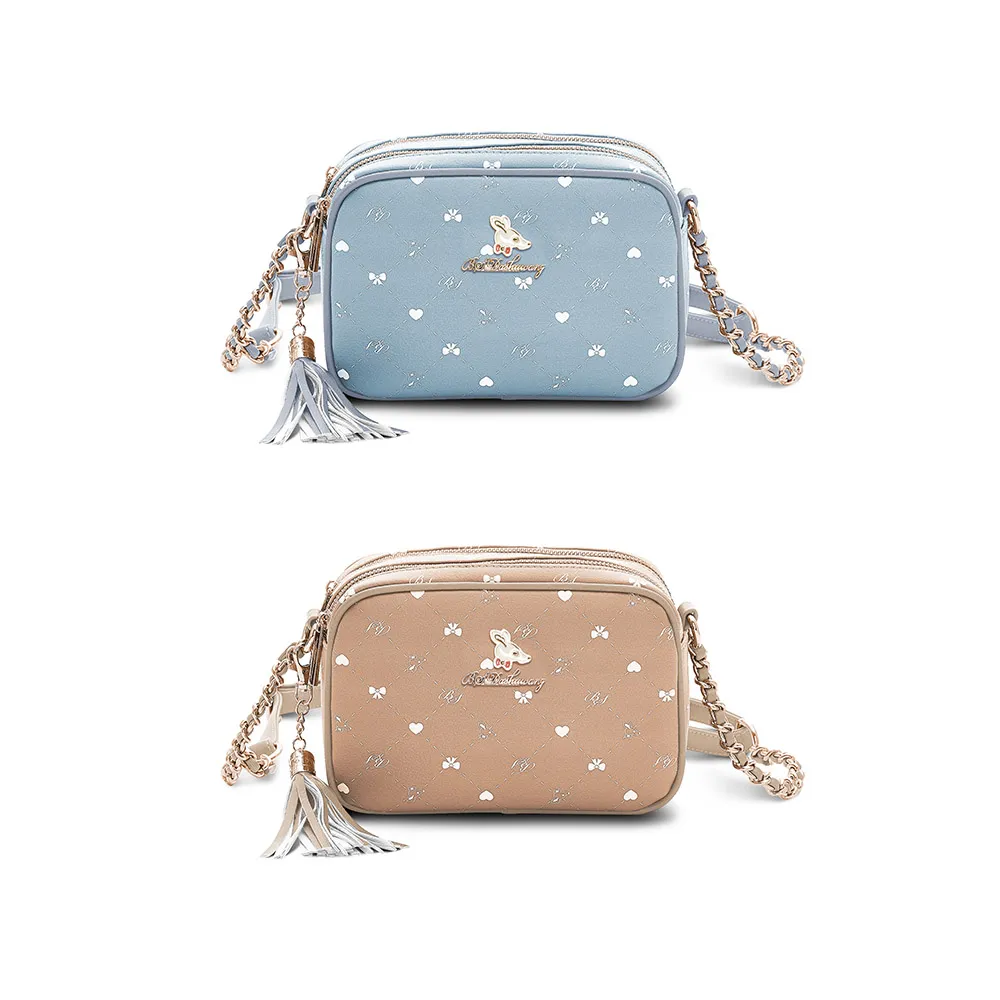 B.S.D.S冰山袋鼠 - 布朗小姐 - 甜美實搭迷你後背包 - 共兩色【9083】 歷史價格詳細信息